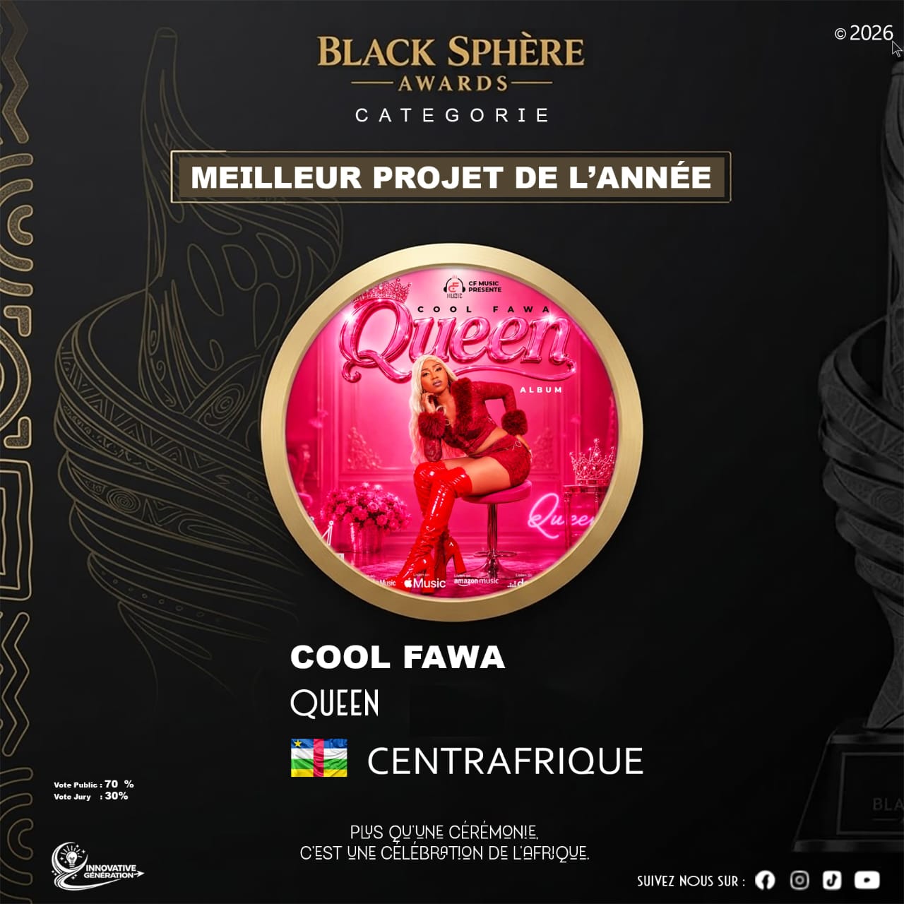 FAWA COOL - QUEEN