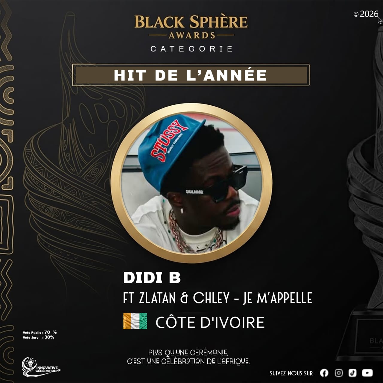 DIDI B FT ZLATAN & CHLEY - JE M’APPELLE