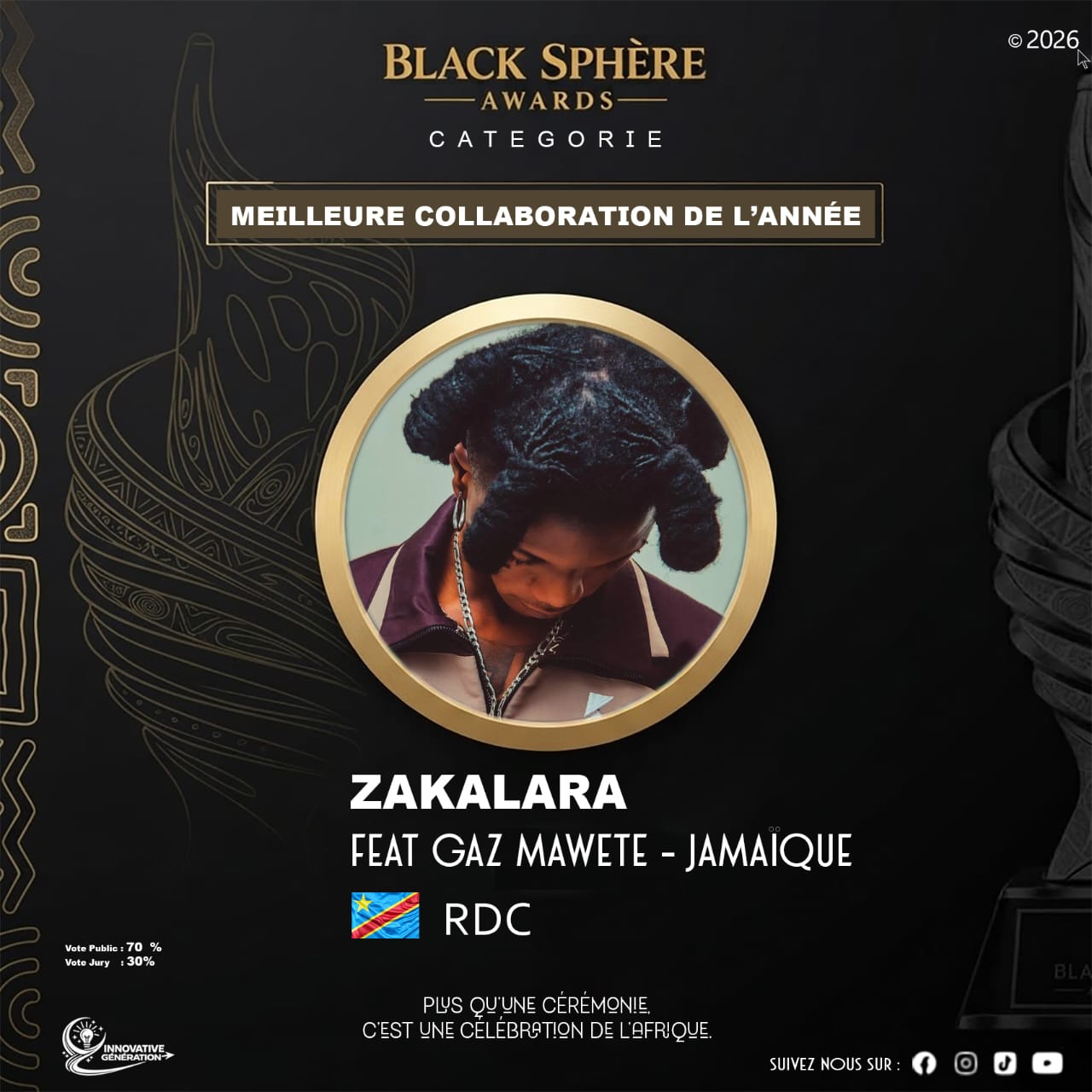 ZAKALARA FEAT GAZ MAWETE - JAMAÏQUE