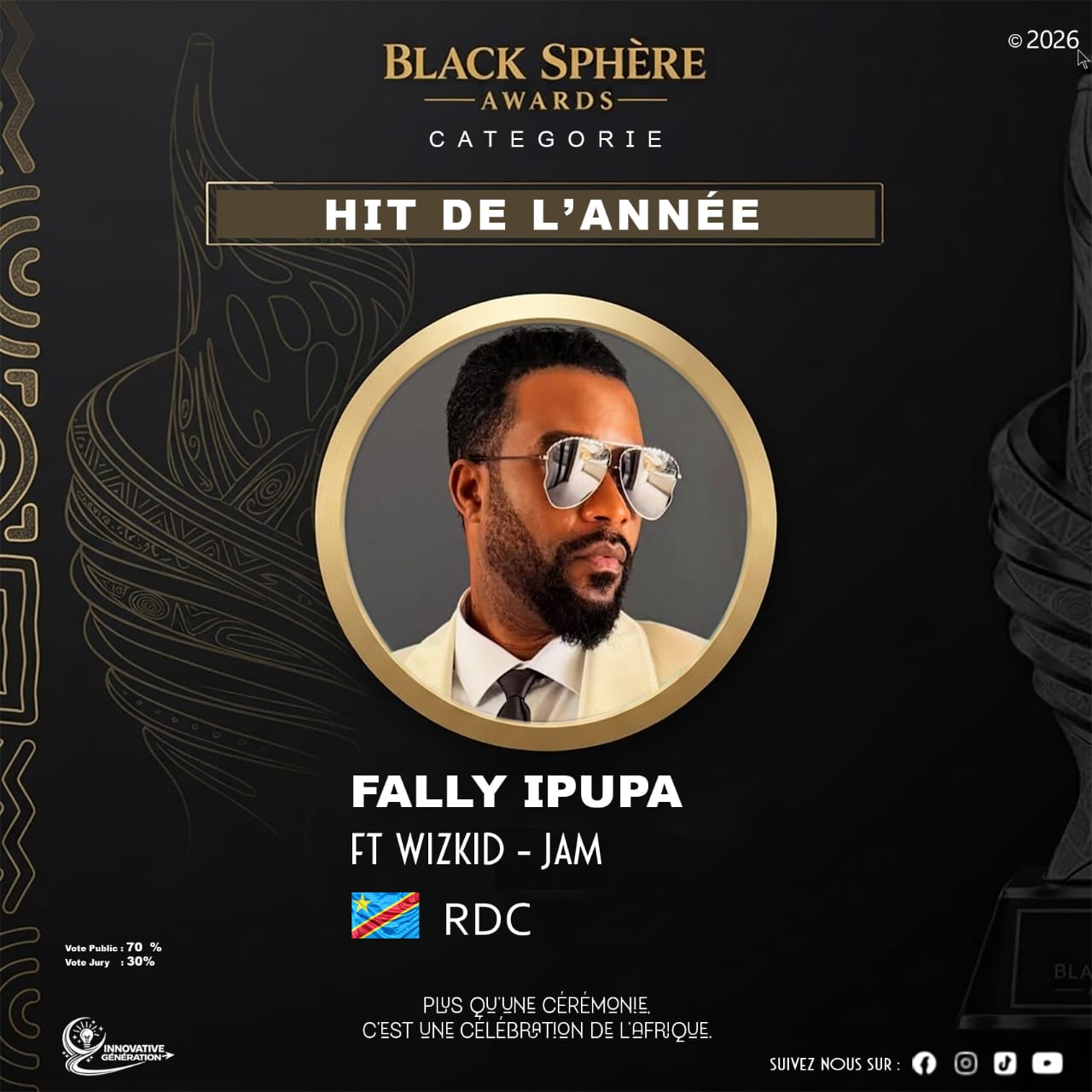 FALLY IPUPA FT WIZKID - JAM
