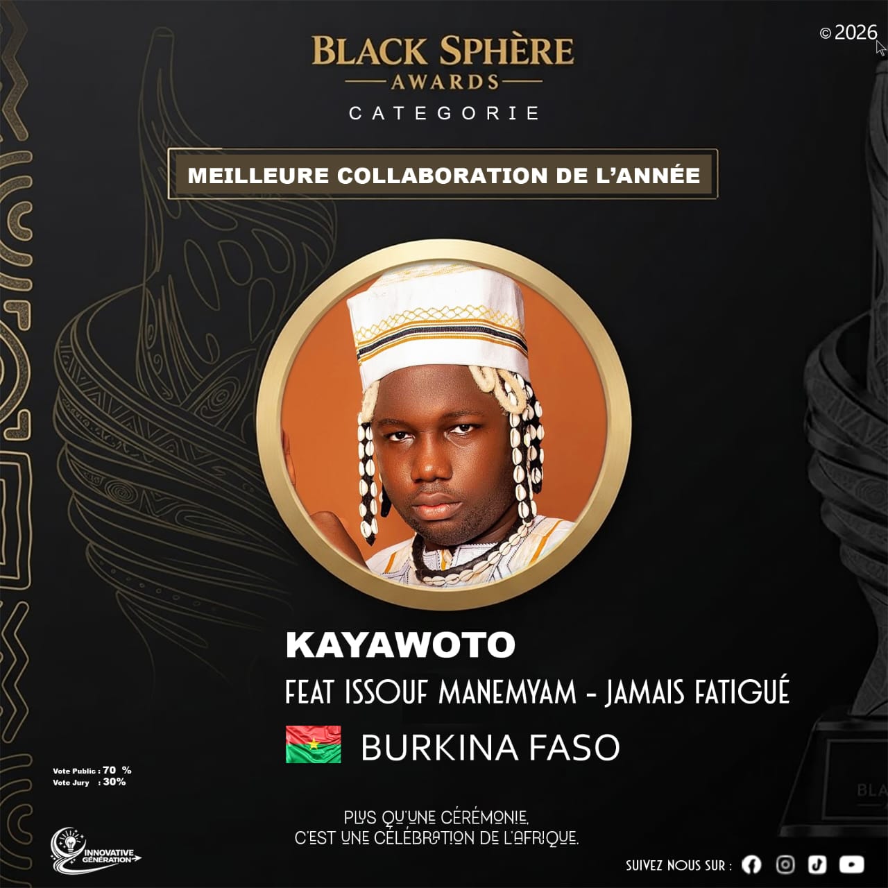 KAYAWOTO FEAT ISSOUF MANEMYAM - JAMAIS FATIGUÉ