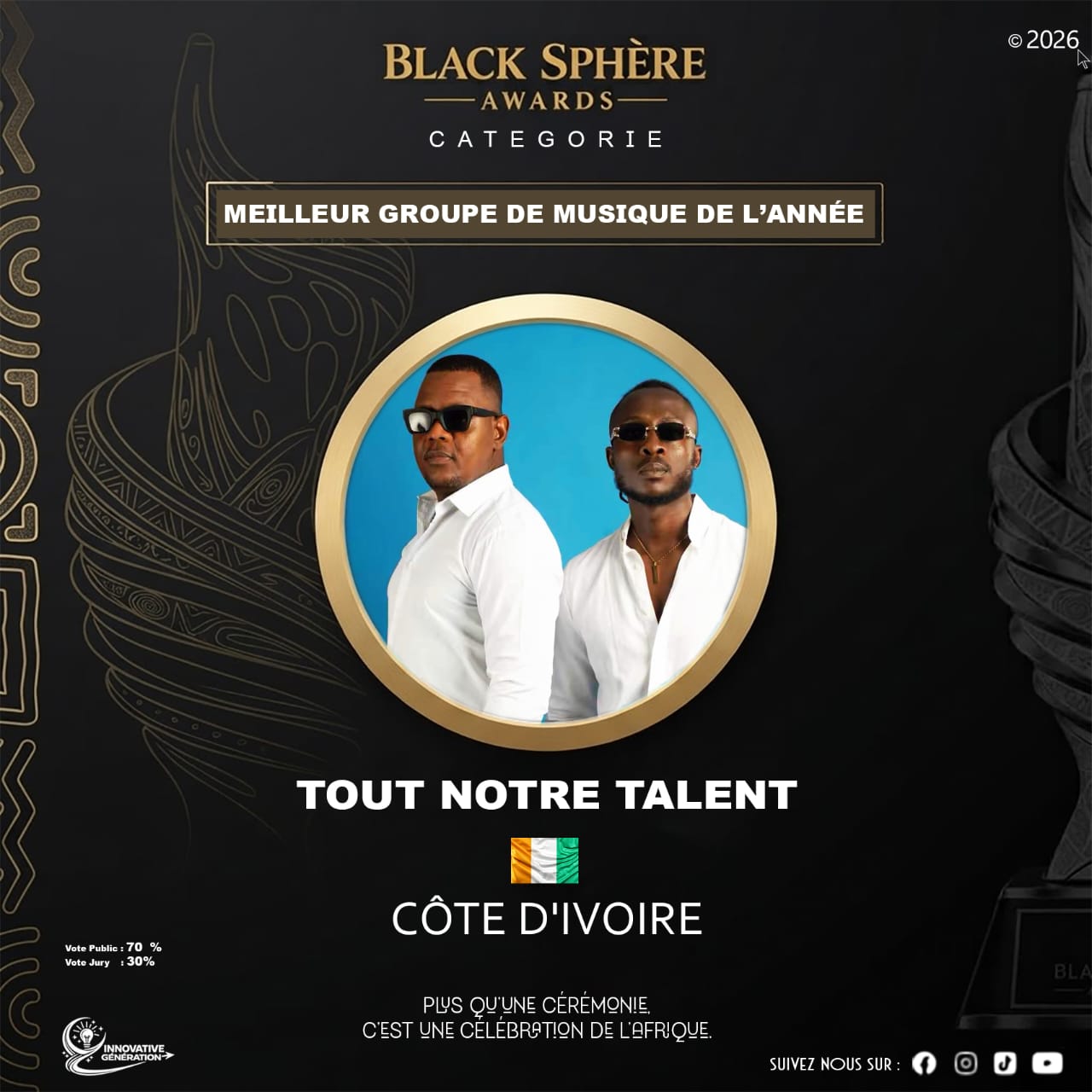 TOUT NOTRE TALENT