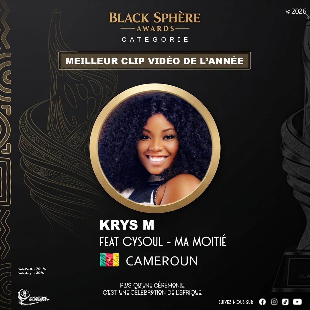 KRYS M FEAT CYSOUL - MA MOITIÉ