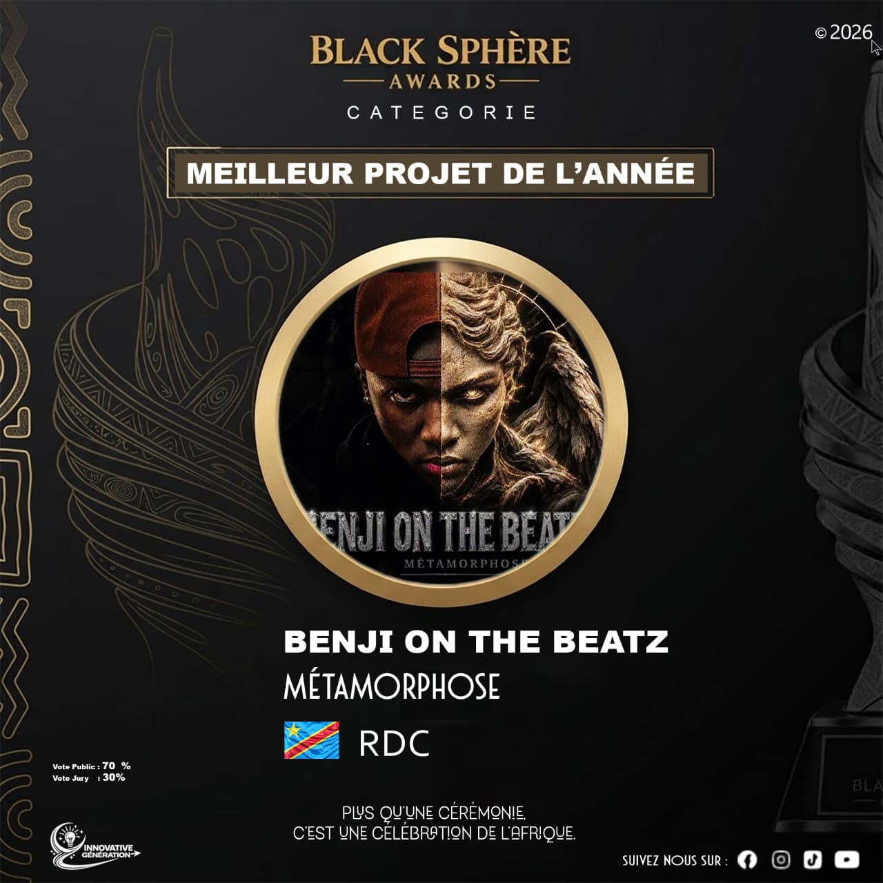 BENJI ON THE BEATZ - MÉTAMORPHOSE